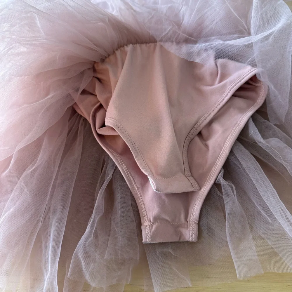 🔆 Bundle items 6 for $30 Blush Pink Girl's Dance Leotard/Tutu